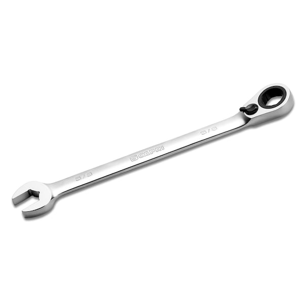 5/8 in 6-Point Long Pattern Reversible Ratcheting Combination Wrench